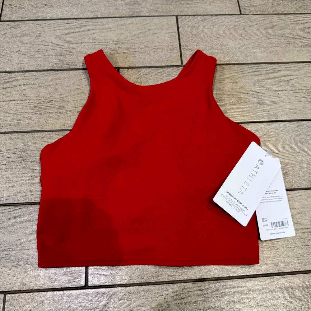 Athleta Conscious Crop XS NWT